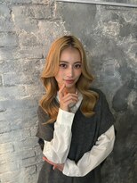 アジールヘア 北千住駅西口店(agir hair)&nbsp;ヨシンモリ巻きミルクティーベージュカラー北千住