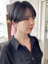 エルランカ(L.lanka)&nbsp;ハンサムショート/ニュアンスパーマ/ベージュカラー/マッシュ