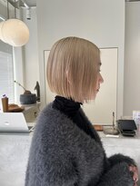 グリーン(green)&nbsp;misaki ) ハイトーンミニボブ