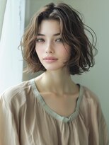 アルトリスト(Altruist Aging×HAIR&SPA)&nbsp;☆オリーブグレーココアベージュ小顔クラゲヘアー/黒髪/髪質改善