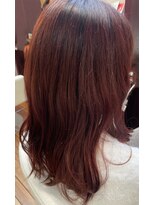 サラ 徳山店(SARA)&nbsp;春に向けてのベリーピンクカラー