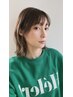 [美髪の基本] カット+ケアカラー ￥ 14,300 →￥14,000