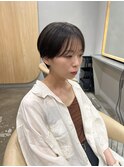 大人可愛いマッシュショート