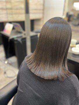 ドラン 梅田店(DRAN) 髪質改善×外ハネミディ