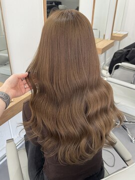 クテン(KUTEN) ライトベージュ　ブリーチなしダブルカラー　イルミナ