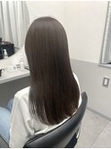 まろやかオリーブグレージュ×シナジートリートメント