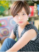 フレンチカジュアル小顔マッシュショートh4浦和20代30代40代