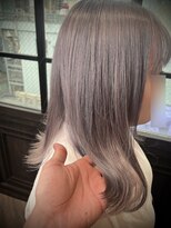 モナン 渋谷(Monan)&nbsp;外はねボブ×グレーシルバー