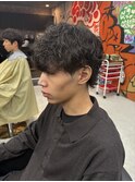 シャドウパーマ/スパイラルパーマ
