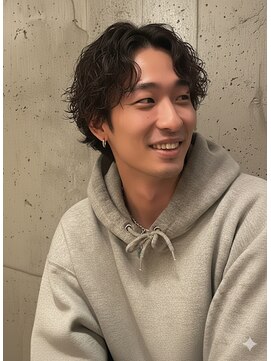 スパイラルパーマ