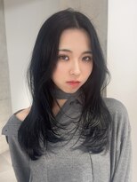 ミース(MIES)&nbsp;ミディアムレイヤー/レイヤーカット/難波/担当者あまね