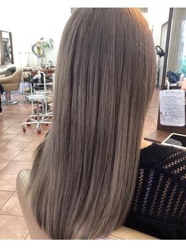 オブジェ ナチュレ(OBJE’T nature) ブリーチ1回透明感グレージュ