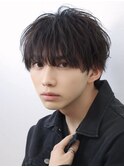 ツイストシャドウ/シャドウパーマ/ラウンドマッシュ