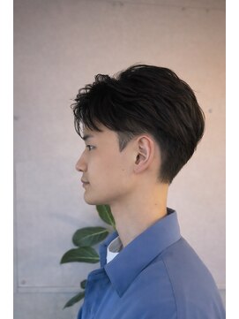 メンズ アールクリップ 表参道(ar clip) 広がりを抑えるナチュラルダウンパーマメンズパーマメンズカット