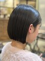 エルクバイコットン(elk by Cotton)&nbsp;ぱつっとまとまるボブがやっぱり可愛い[elk平塚]