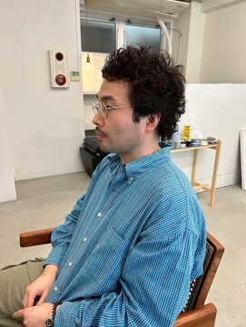 リビング 津田沼(LIVING) 千葉駅MEN’S HAIR/サーフカール/刈り上げセンターパート