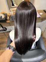 エストヘアーバイ フレンズ 新宿店(est hair by friends)&nbsp;ピンクブラウン/縮毛矯正