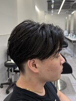 become men's hair 名駅EAST【10月3日 NEW OPEN(予定)】&nbsp;ニュアンスフェザー/毛流れ/センターパート/刈り上げ/名古屋