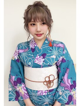 ヘアーセットサロン ピンキー(Hairset Salon Pinky) Pinky☆はんなりアップ