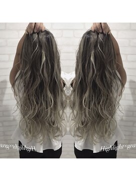 ココテラス(coco terrace) 外国人風ハイライトグラデーション☆