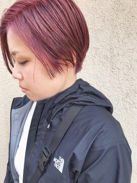 ソイ 下北沢(soi) ブリーチonベリーピンク【soi下北沢】