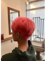 ヒスパニックヘアー hispanic HAIR Pink color