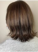 ボブ、グレージュstyle