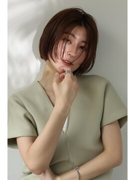 エクリボンヌ(equri bonne) やわらかさのある大人女性のボブ