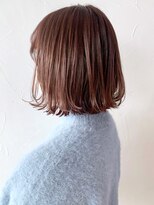 アイティーバイアルバム 八王子店(IT by ALBUM) モカブラウン_マロンベージュAラインボブ_ba317621