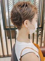 ヘアアンドデイスパ アグー(hair&dayspa AGU) 【横須賀中央 AGU】刈り上げハンサムショート ショートパーマ