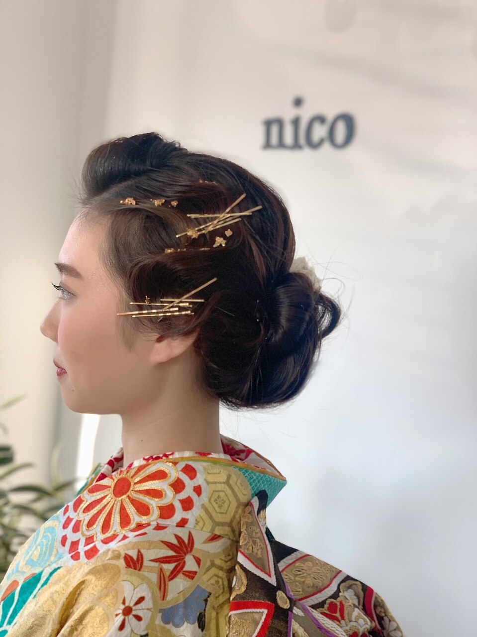 成人式ヘアセット／フィンガーウエーブ：L147491618｜ヘアーコレクト