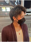 MEN'S HAIR ウルフ×アップバング×ツイスト