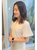 ヘアーメイク クルミネ(Hair Make CULMINE) 大人上品ミディアム巻きスタイル☆