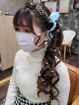 スタジオカラー(Studio Color) あみかちゅサイドポニーテール