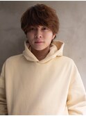 フレッシュマッシュヘアーナチュラルベージュおしゃれショート