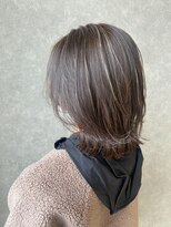 オブジェ シエル(obje't ciel)&nbsp;【obje't ciel】くびれボブ×ハイライト【山口紗季】