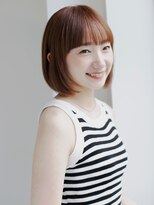 ウル 表参道(HOULe)&nbsp;バイカルテ レイヤー 髪質改善  ベージュ 酸熱トリートメント