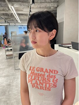 キートス(Kiitos) ショートボブ/耳掛けショート/ショートヘア/サイドバング