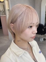 ジエクト カナウ(The Ect canow)&nbsp;ショートハイトーン/ミルクティーベージュ/ベージュカラー