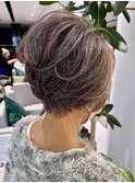 前下がりボブ骨格矯正ボリュームアップカット
