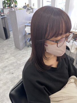 トイロ(toiro) 髪質改善縮毛矯正＋ピンクブラウン