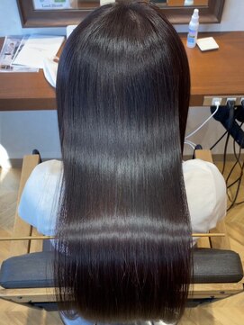 ロンドウル 熊本(Lond ulu) 韓国レイヤーカット/グレーベージュ/レイヤー/トリートメント