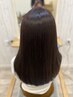 【髪質改善】ネオメテオストレート+トリートメント+カット《縮毛矯正》