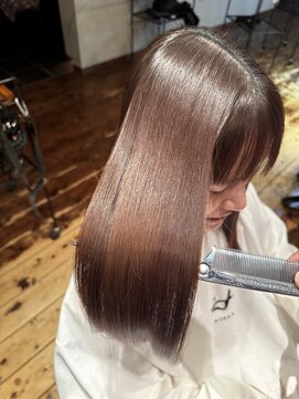 カンカ(Kanca) 美髪ストレート♯静岡市♯髪質改善♯縮毛♯美髪矯正
