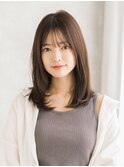 透明感ナチュラルヘア