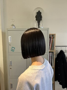 シュガール(Sugarlu) 切りっぱなしボブ