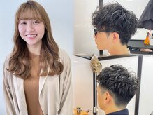 《富田 菜月》男性から圧倒的支持☆メンズカット、パーマ、ヘッドスパを得意とする実力派スタイリスト♪