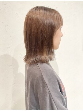 リサ グランシェ(RISA granche) ブリーチなしダブルカラー ベージュブラウン