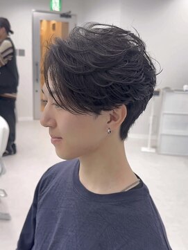 リヴ オオサカ(LIV OSAKA) フェザーショートメンズニュアンスパーマフェザーショート