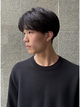 ファーレンピュア(FAHREN PURE) ニュアンスパーマ/センターパート/メンズパーマ